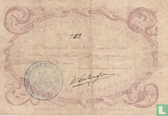 Bon-Secours 5 Francs 1914 - Bild 2