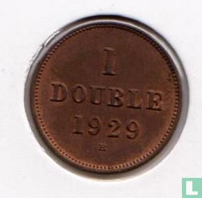 Guernsey 1 double 1929 - Afbeelding 1