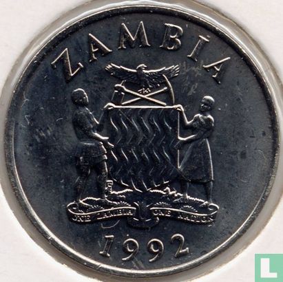 Zambie 50 ngwee 1992 - Image 1