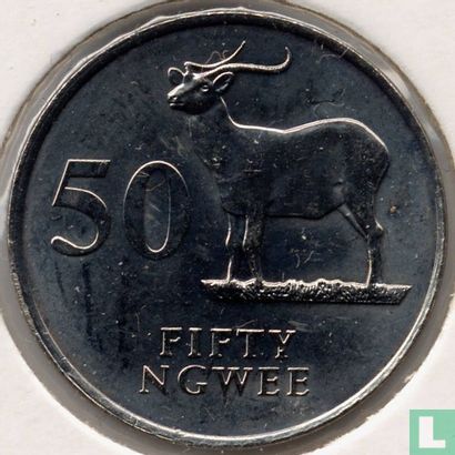 Zambie 50 ngwee 1992 - Image 2