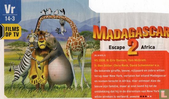 Madagascar 2 Escape 2 Africa