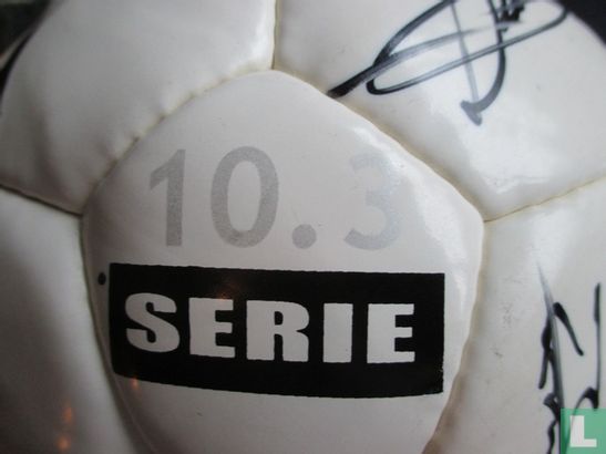 Originele Feyenoord Kappa voetbal met 14 handtekeningen seizoen 2000-2001 - Image 3