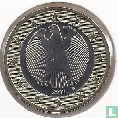 Allemagne 1 euro 2012 (G) - Image 1