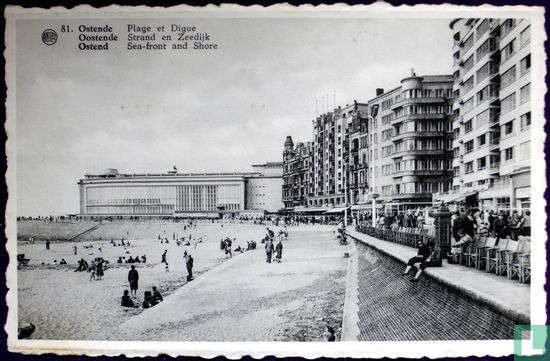 Oostende Casino-Kursaal Zeedijk Strand - Image 1