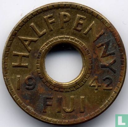 Fidji ½ penny 1942 - Image 1