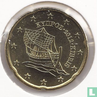 Cyprus 20 cent 2012 - Image 1