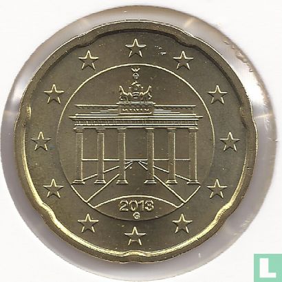 Deutschland 20 Cent 2013 (G) - Bild 1