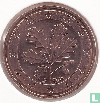 Duitsland 5 cent 2012 (F) - Afbeelding 1
