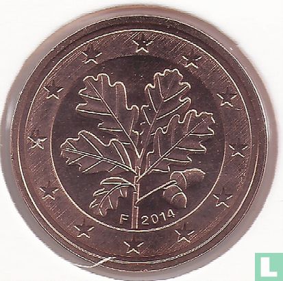 Deutschland 2 Cent 2014 (F) - Bild 1