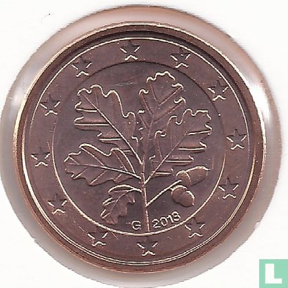 Duitsland 1 cent 2013 (G) - Afbeelding 1