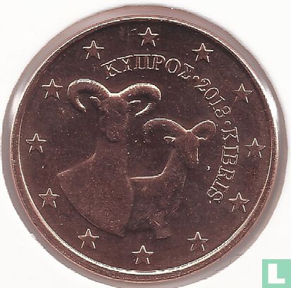 Cyprus 5 cent 2013 - Afbeelding 1