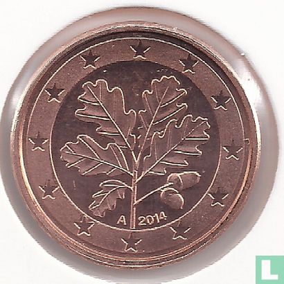 Duitsland 1 cent 2014 (A) - Afbeelding 1