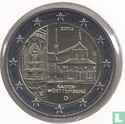 Duitsland 2 euro 2013 (G) "Baden - Württemberg" - Afbeelding 1