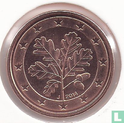 Duitsland 1 cent 2014 (J) - Afbeelding 1