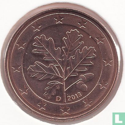 Duitsland 5 cent 2013 (D) - Afbeelding 1
