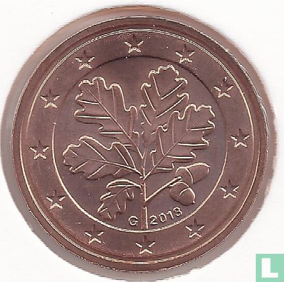 Duitsland 2 cent 2013 (G) - Afbeelding 1