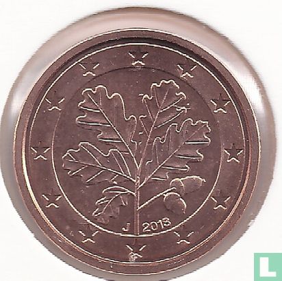 Duitsland 1 cent 2013 (J) - Afbeelding 1