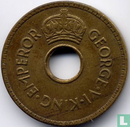 Fiji 1 penny 1942 - Afbeelding 2