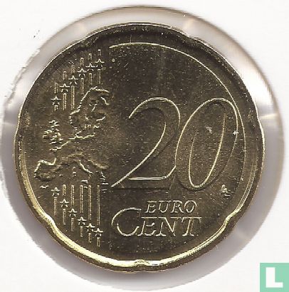 Cyprus 20 cent 2013 - Image 2