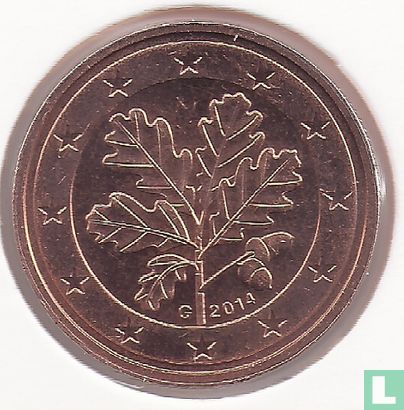 Duitsland 2 cent 2014 (G) - Afbeelding 1
