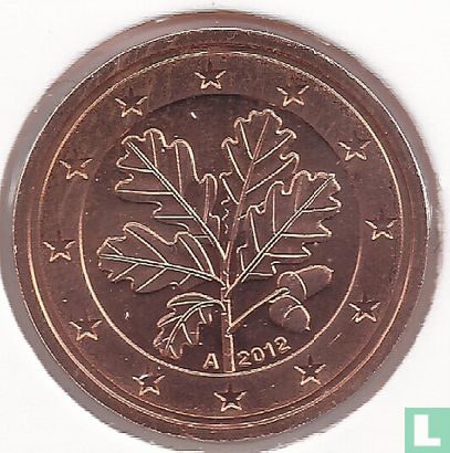 Deutschland 2 Cent 2012 (A) - Bild 1