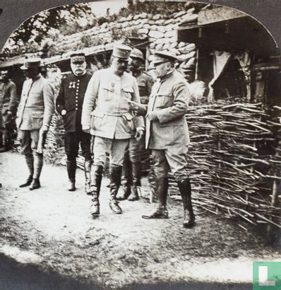 President Poincare and marshall Joffre on the Somme front - Image 2