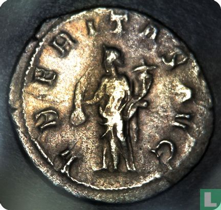 Romeinse Rijk, AR Antoninianus, 249-251 AD, Trajanus Decius, Rome, 250-251 AD - Afbeelding 2