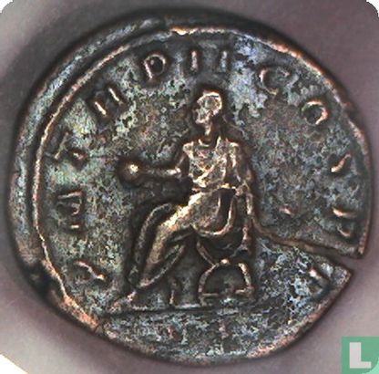 Romeinse Rijk, AE Sestertius,244-249 AD, Philippus I , Rome, 245 AD - Afbeelding 2