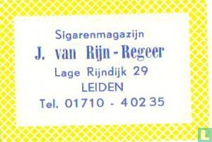 Sigarenmagazijn J. van Rijn-Regeer