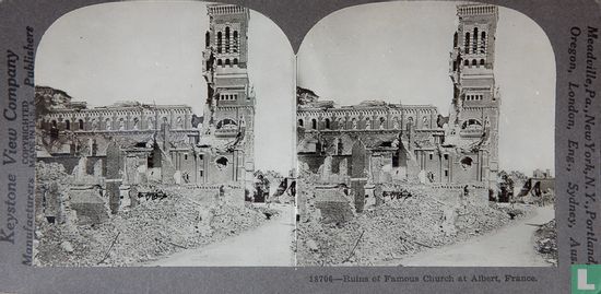 Ruins of famous church at Albert, France - Image 1