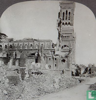 Ruins of famous church at Albert, France - Image 2