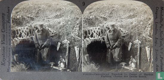Camouflaged trenches in Chemin des Dames sector - Image 1