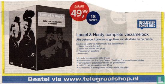 Laurel & Hardy complete verzamelbox