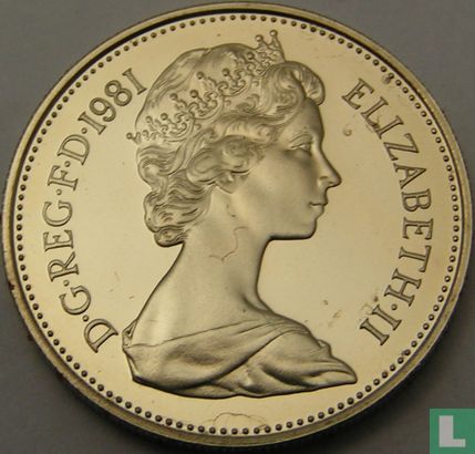 United Kingdom 5 new pence 1981 (PROOF) - Image 1