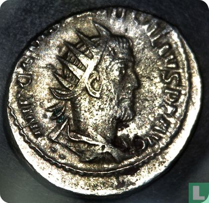 Romeinse Rijk, AR Antoninianus, 251-253 AD, Trebonianus Gallus, Antiochië var. - Afbeelding 1
