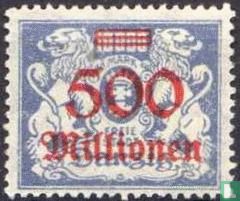 Coat of Arms with overprint