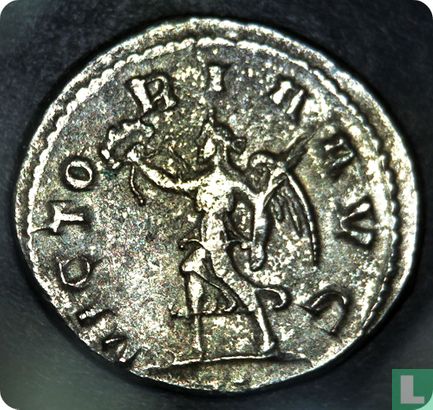 Romeinse Rijk, AR Antoninianus, 251-253 AD, Trebonianus Gallus, Antiochië var. - Afbeelding 2