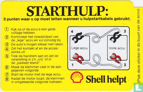 Starthulp: Shell helpt