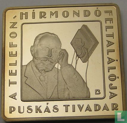 Ungarn 1000 Forint 2008 "115th anniversary of the Telephone Herald newspaper" - Bild 2