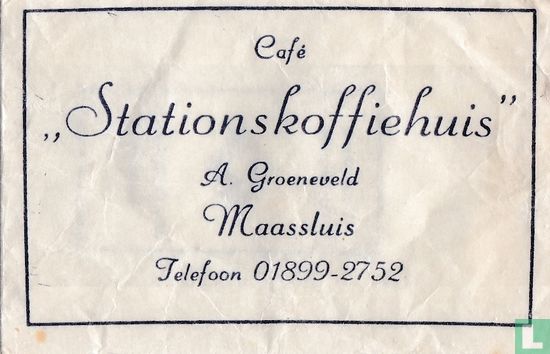 Café "Stationskoffiehuis" - Afbeelding 1