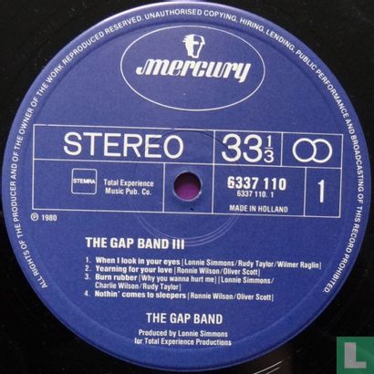 The Gap Band III - Image 3