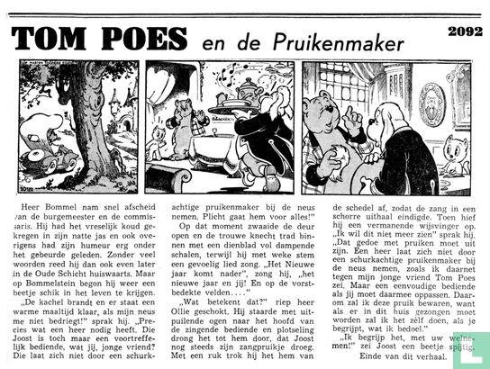Tom Poes en de Pruikenmaker - Afbeelding 2