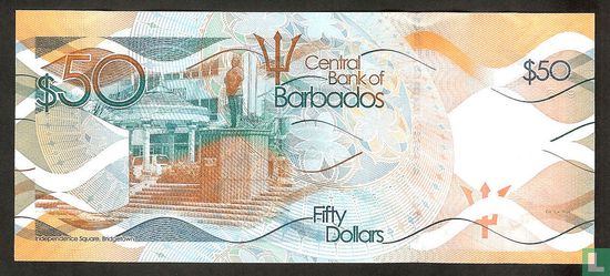 Barbade Dollars 50 2013 - Image 2