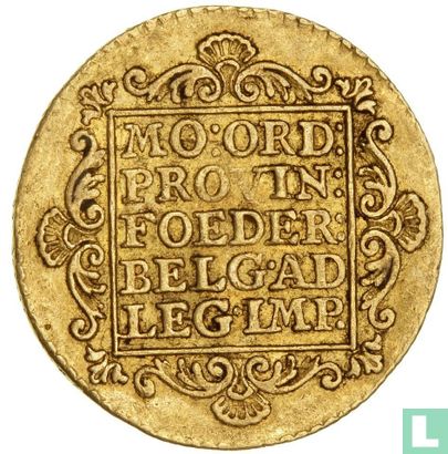 Utrecht 1 ducat 1758 - Image 2