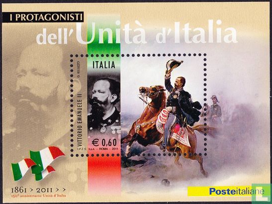 Italienische Einheit - Victor Emanuel II