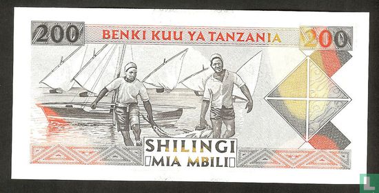 Tanzanie 200 Shillingi 25 b - Image 2