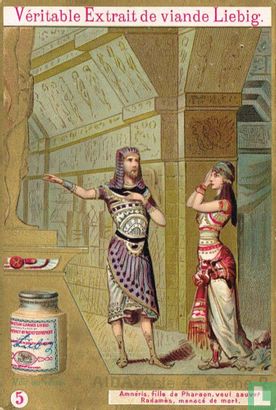 Amnéris, fille de Pharaon, veut sauver Radamès...