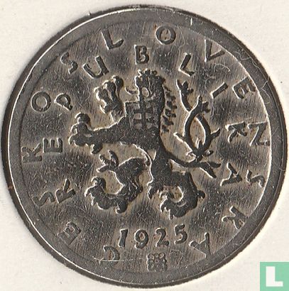 Tchécoslovaquie 50 haleru 1925 - Image 1