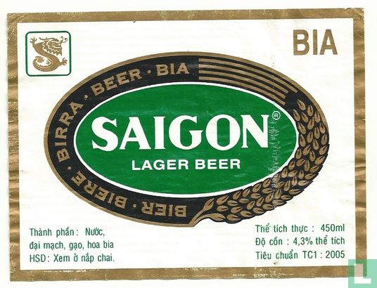 Saigon Lager Beer