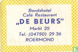 Bondshotel Café Restaurant De Beurs